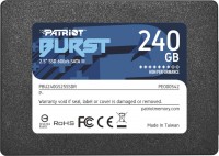 SSD Patriot Memory Burst PBU240GS25SSDR 240 GB