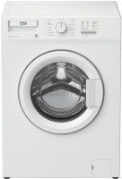 Photos - Washing Machine Beko WRE 64P1 BWW white