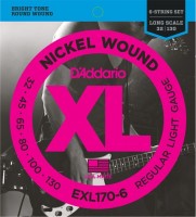 Strings DAddario XL Nickel Wound Bass 6-String 32-130 