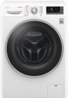 Photos - Washing Machine LG F4J7FH1W white