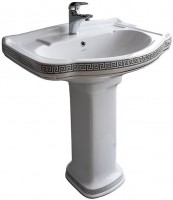 Photos - Bathroom Sink Creavit Klasik KL065 658 mm