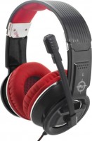 Photos - Headphones Oklick HS-L350G Red War 