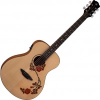 Acoustic Guitar Luna Oracle Rose 