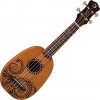 Photos - Acoustic Guitar Luna Uke Tattoo Pineapple Mahogany Pack 