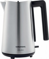 Photos - Electric Kettle Grundig WK 8680 3000 W 1.7 L  stainless steel