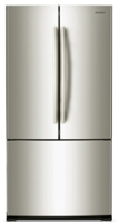 Photos - Fridge Samsung RF62UBPN stainless steel