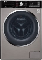 Photos - Washing Machine LG F4J9JS2T stainless steel