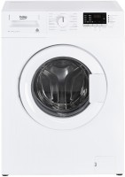 Photos - Washing Machine Beko WRE 65P2 BWW white