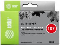 Photos - Ink & Toner Cartridge CACTUS CS-PFI107BK 