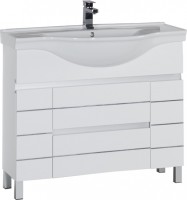 Photos - Washbasin cabinet AQUANET Dominica 100 00171688 