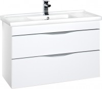 Photos - Washbasin cabinet AQUANET Evora 100 00185195 