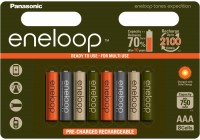 Photos - Battery Panasonic Eneloop Expedition 8xAAA 750 mAh 