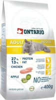 Photos - Cat Food Ontario Adult Indoor  10 kg