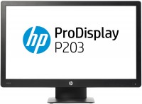 Photos - Monitor HP P203 20 "  black