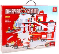 Photos - Construction Toy Ausini Fire Brigade 21001 