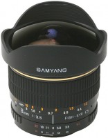 Camera Lens Samyang 8mm f/3.5 IF Aspherical MC Fish-eye 