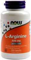 Photos - Amino Acid Now L-Arginine 500 mg 100 cap 