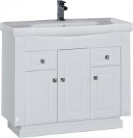 Photos - Washbasin cabinet AQUANET Frederika 100 00169967 