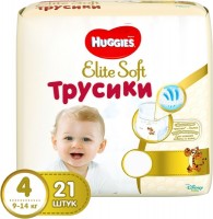 Photos - Nappies Huggies Elite Soft Pants 4 / 21 pcs 