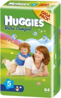 Photos - Nappies Huggies Ultra Comfort 5 / 64 pcs 