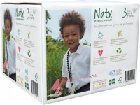 Photos - Nappies Naty Diapers 3 / 62 pcs 