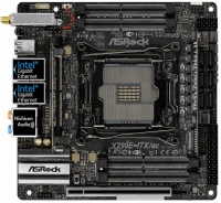 Photos - Motherboard ASRock X299E-ITX/ac 
