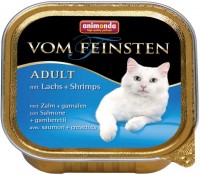 Photos - Cat Food Animonda Adult Vom Feinsten Salmon/Shrimps  32 pcs