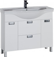 Photos - Washbasin cabinet AQUANET City 100 00173234 