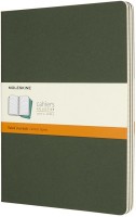 Photos - Notebook Moleskine Set of 3 Ruled Cahier Journals XLarge Green 