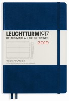 Photos - Planner Leuchtturm1917 Weekly Planner Blue 