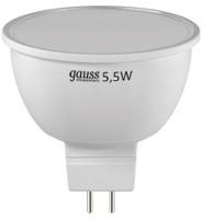 Photos - Light Bulb Gauss LED ELEMENTARY MR16 5.5W 2700K GU5.3 13516 