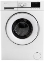 Photos - Washing Machine Sharp ES-GFB 6122 W3 white