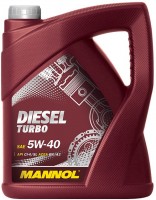 Photos - Engine Oil Mannol Diesel Turbo 5W-40 4 L