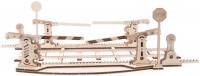 Photos - 3D Puzzle UGears Rails with Crossing 70014 