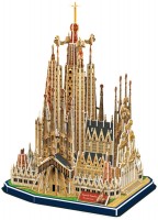 Photos - 3D Puzzle CubicFun Sagrada Familia MC153h 