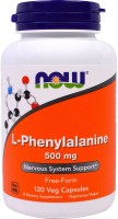 Photos - Amino Acid Now L-Phenylalanine 120 cap 