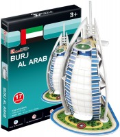 Photos - 3D Puzzle CubicFun Mini Burj Al Arab S3007h 