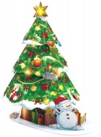 Photos - 3D Puzzle CubicFun Twinkling Christmas Tree P680h 