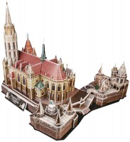 Photos - 3D Puzzle CubicFun Matthias Church Fishermans Bastion MC128h 