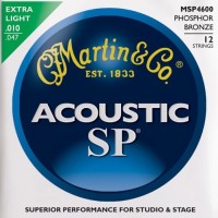 Photos - Strings Martin SP Phosphor Bronze Acoustic 12-String 10-47 