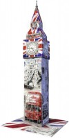 Photos - 3D Puzzle Ravensburger Big Ben Flag Edition 125821 