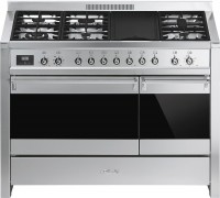 Photos - Cooker Smeg A3-81 stainless steel