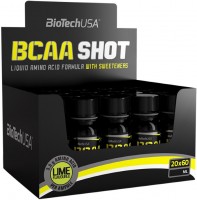 Photos - Amino Acid BioTech BCAA Shot 20x60ml 