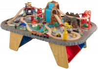 Car Track / Train Track KidKraft Waterfall Junction Train Set and Table 17498 