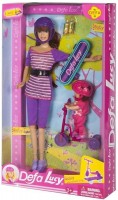 Photos - Doll DEFA Baby Skateboarding 8191 