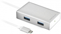 Photos - Card Reader / USB Hub Macally UC3HUB 