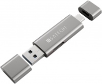 Photos - Card Reader / USB Hub Satechi Aluminum Type-C USB 3.0 and Micro/SD Card Reader 