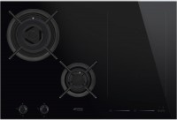 Photos - Hob Smeg PM6721 black