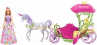 Photos - Doll Barbie Dreamtopia Sweetville Kingdom Carriage DYX31