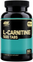 Photos - Fat Burner Optimum Nutrition L-Carnitine 500 60 tab 60